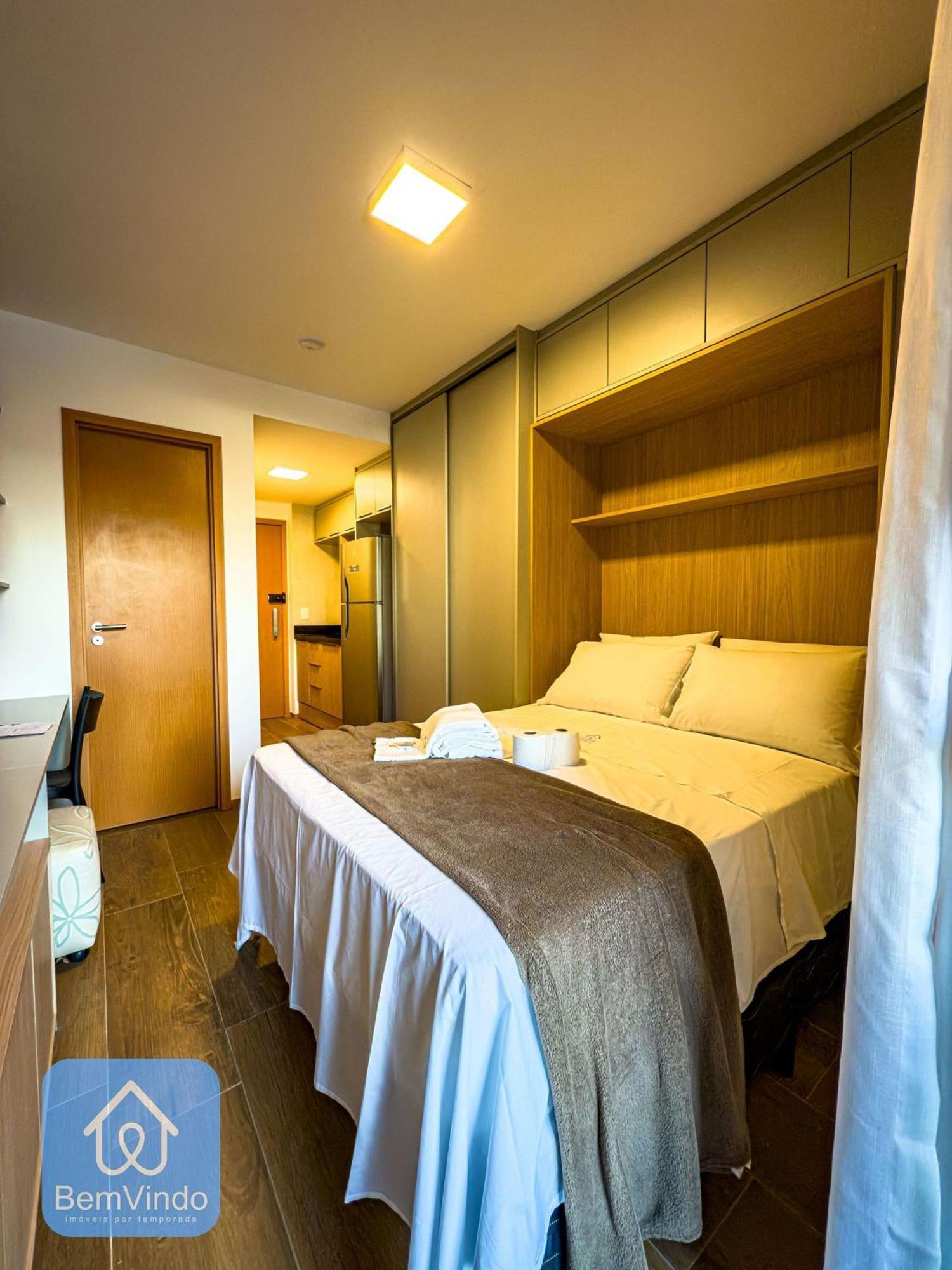 Apartment Estudio Organizado E Confortavel No Unico Barra